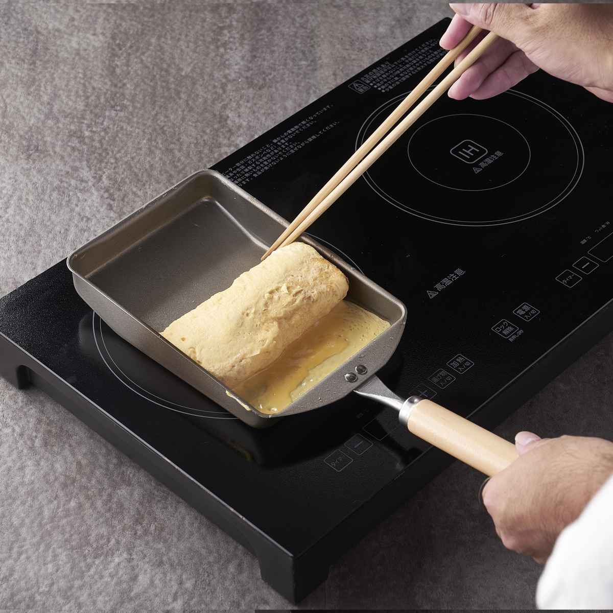 匠味（杉山金属） 卵焼き器 IH対応 鉄製 真・匠味 日本製 （ ガス火