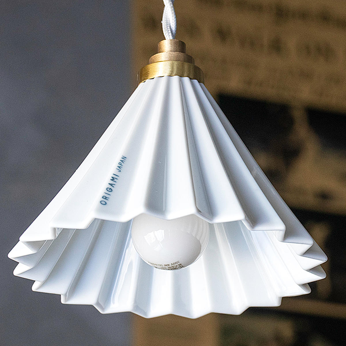 ペンダントライト LED電球付き ORIGAMI LAMP オリガミランプ gram