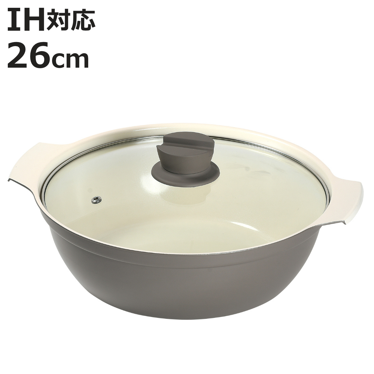 セラミック 鍋 ガラス蓋 26」の人気商品一覧・価格比較 - 価格.com