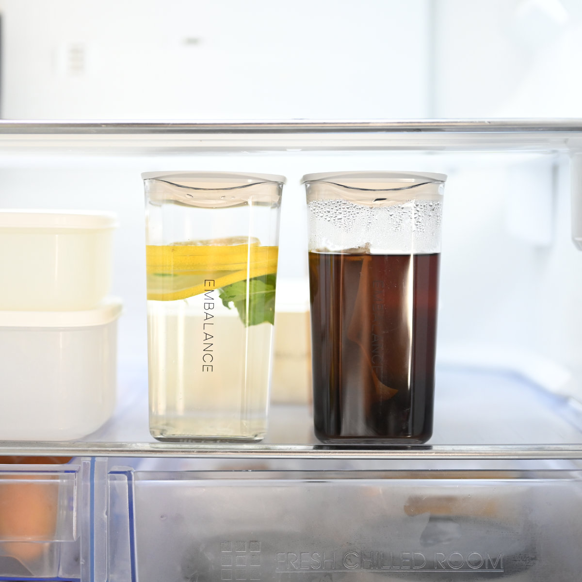 エンバランス ピッチャー1.1L 角型 薄 グ...の詳細画像3