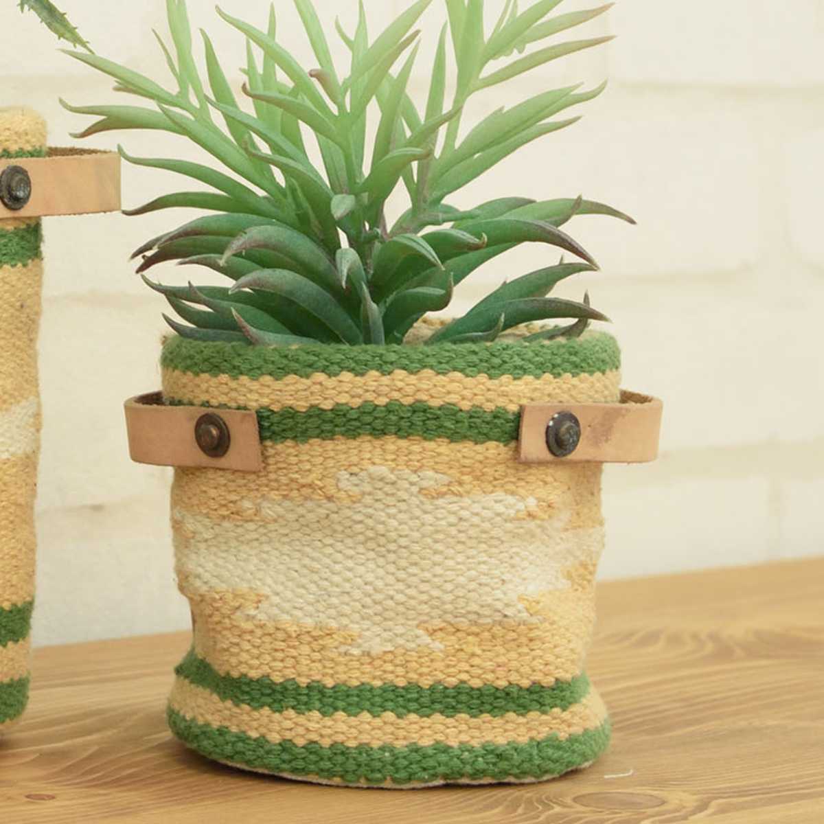 ファブリックプランター SS Malro 観葉植物入れ （ プランターカバー 鉢カバー 植木鉢カバー プランター 鉢植えカバー 観葉植物 インテリアグリーン ）