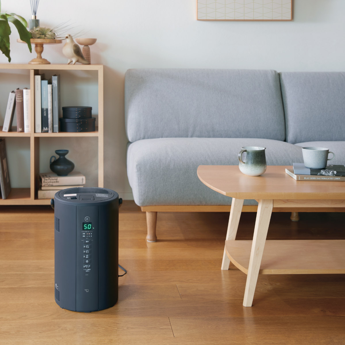象印（ZOJIRUSHI） 加湿器 スチーム式 4L 弱モード搭載 広口容器