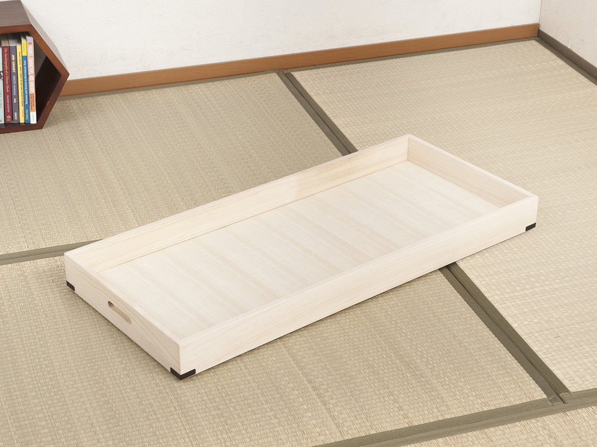 桐 衣装ケース 5段 衣裳箱 キャスター付 隅金具 高さ54cm （ 完成品 桐