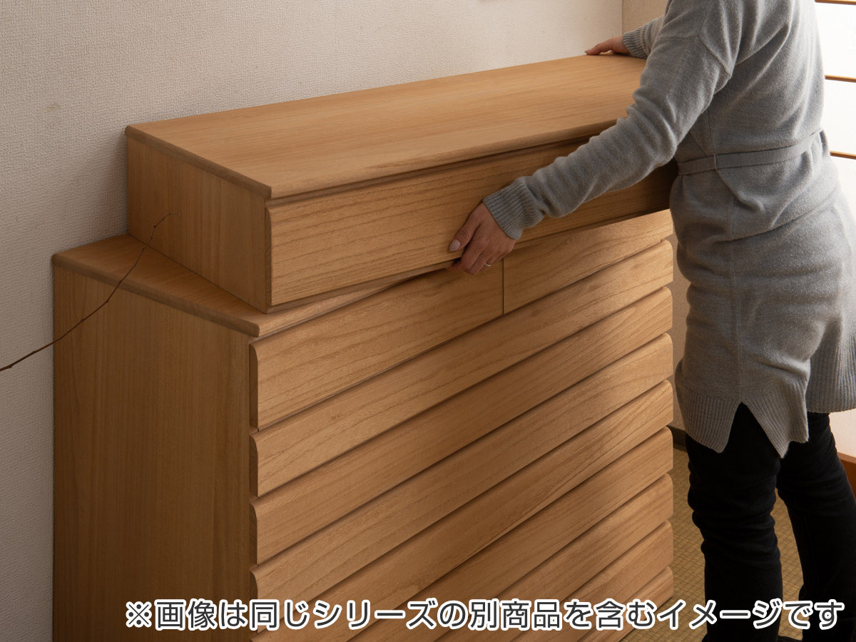 桐チェスト 1段 収納ボックス 洋タンス 約幅100cm （ タンス たんす 