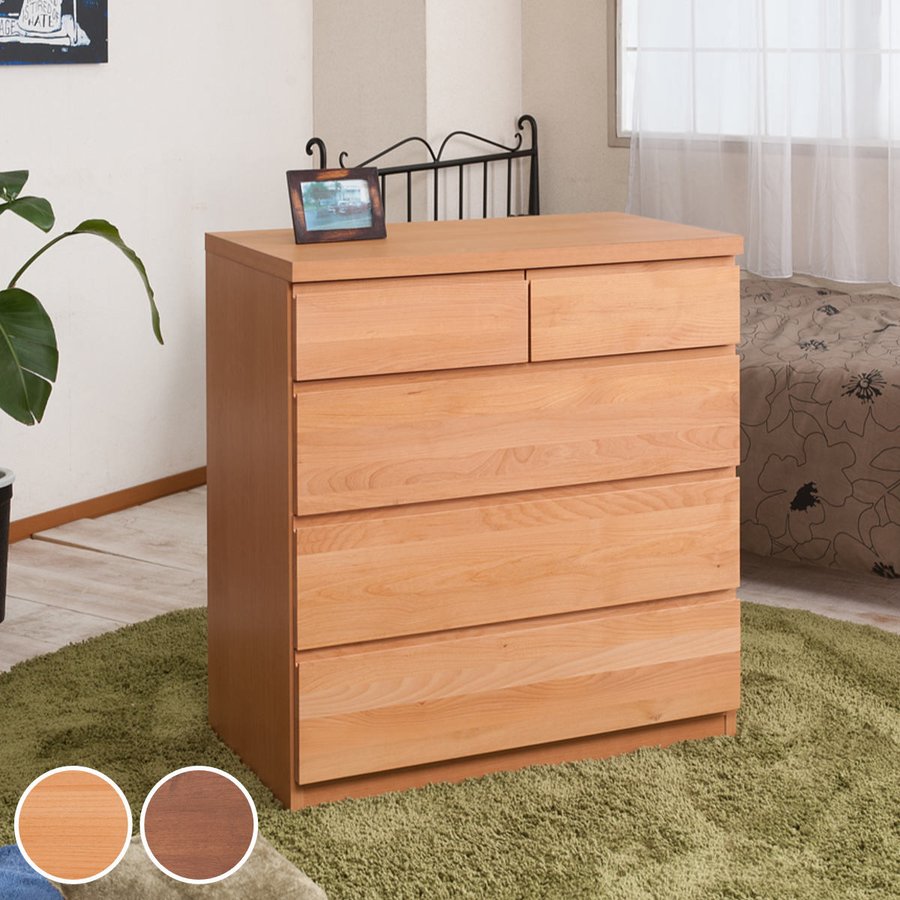 民芸家具☆木製桐材天然無垢和タンスチェスト横長（80㎝）飾り棚収納家具和室 民芸家具☆木製桐材天然無垢和タンスチェスト横長（80㎝）飾り棚収納