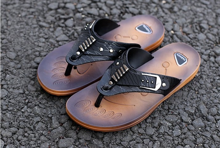 shose拖鞋男士沙滩凉鞋休闲鞋凉鞋舌男人shom 009-日本购购凭借专业的