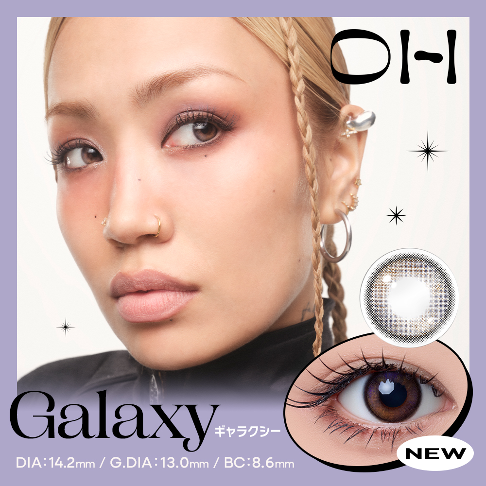 【新色】 韓国カラコン ワンデー オー OH 10枚入り RIEHATA プロデュース 1day 度なし 度あり |  | 01
