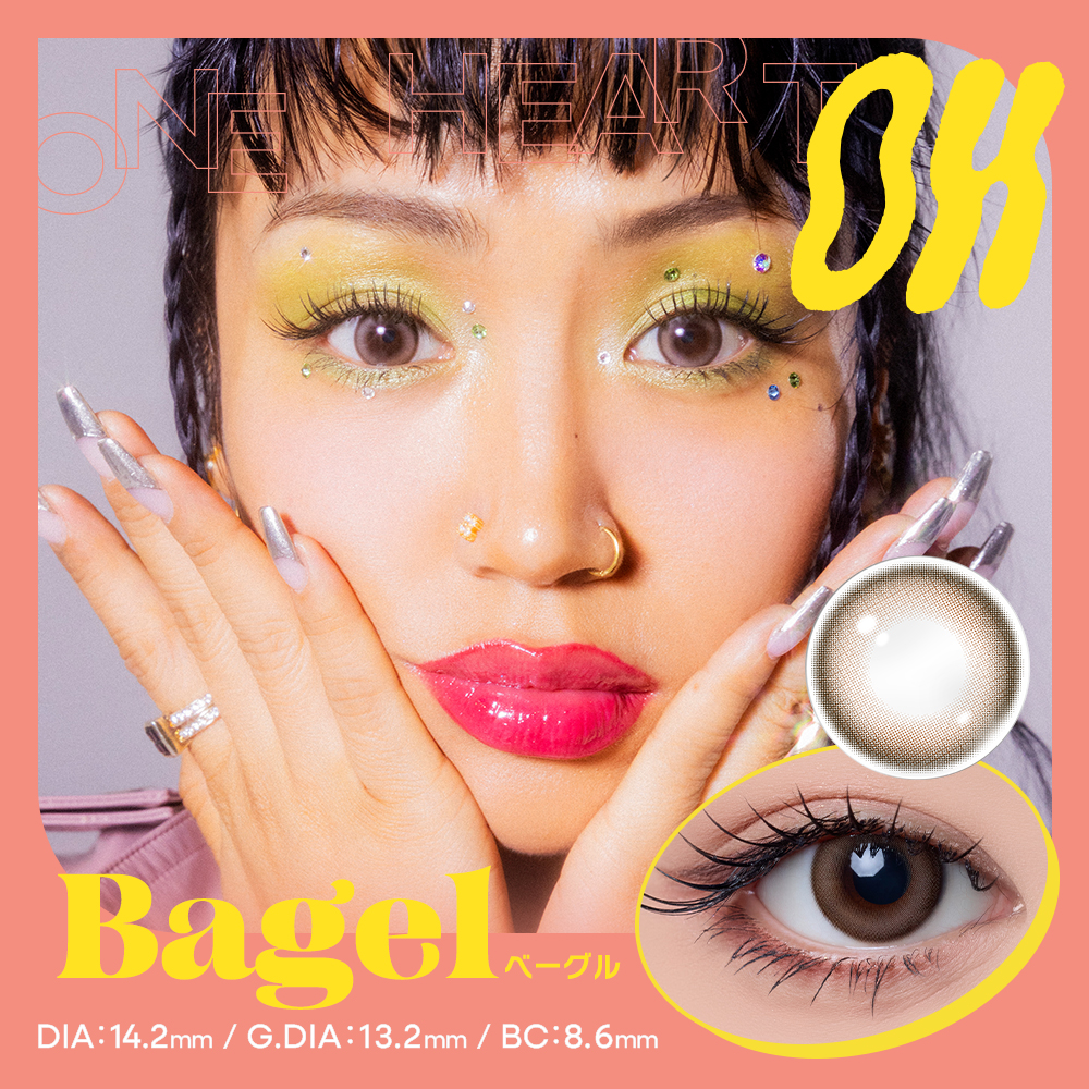 【新色】 韓国カラコン ワンデー オー OH 10枚入り RIEHATA プロデュース 1day 度なし 度あり |  | 04