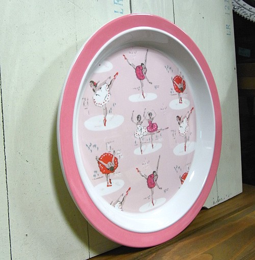 Cath Kidston（キャス・キッドソン） メラミン食器 中皿 バレリーナ