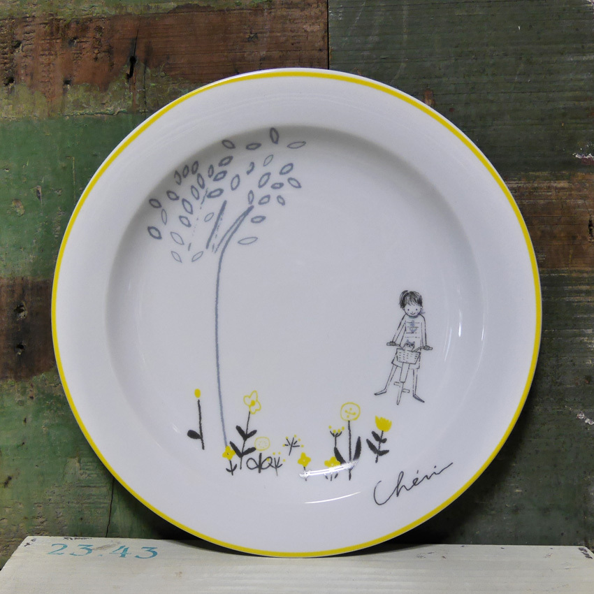 シンジカトウ 大皿 2点セット Cheri Shinzi Katoh 皿 シェリ 雨