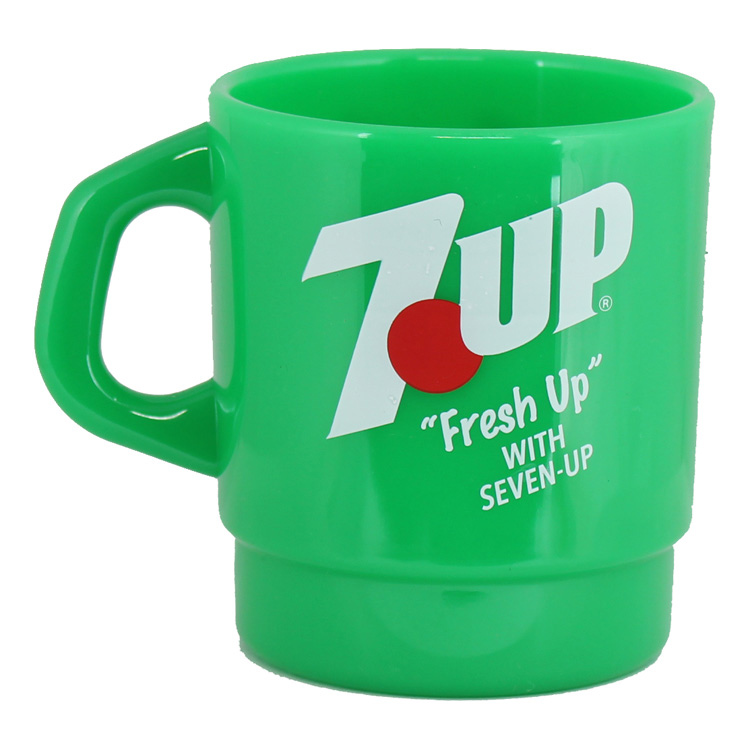 セブンアップ マグカップ スタッキングマグ 7UP 高さ92×直径82mm
