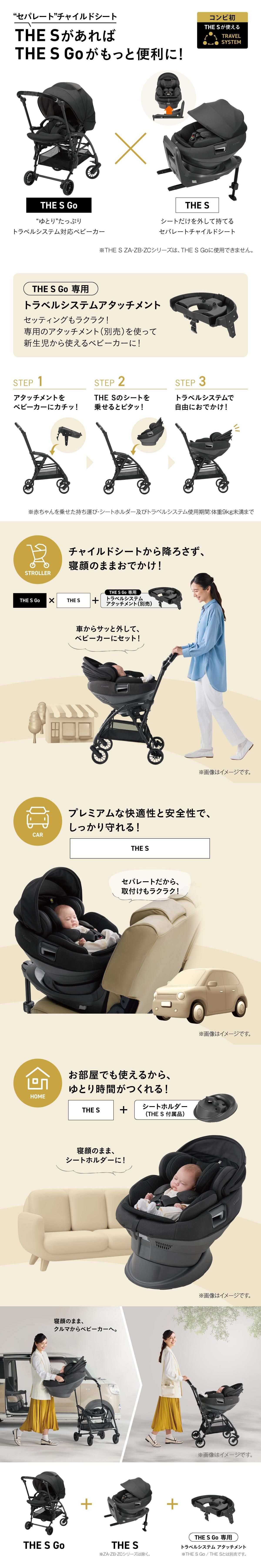 Combi（コンビ） トラベルシステムセット Combi THE S R129 エッグ
