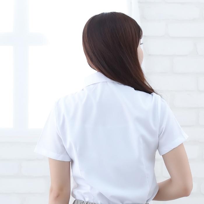 レディース 半袖 ブラウス シャツ ビジネス カジュアル 制服 OL
