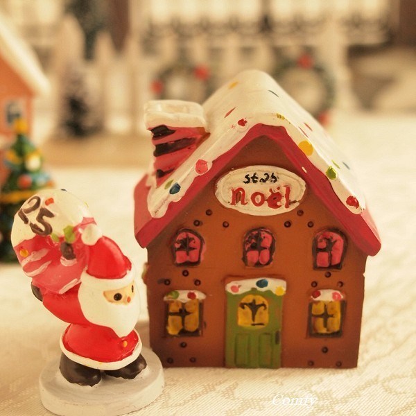 クリスマス雑貨　クッキーハウス　２点セット｜comfy-shop