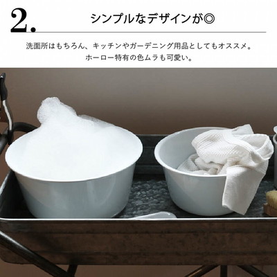 DULTON（ダルトン）エナメル ウォッシュボウル M 洗面器 ホーロー