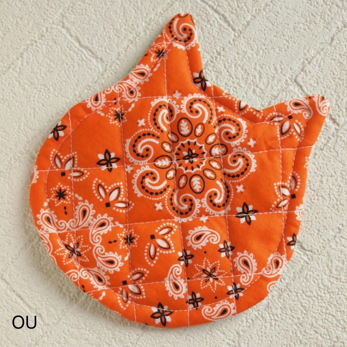 セール！40%OFF！ 鍋つかみ キャット ハンドメイド　ポットマット |  | 02