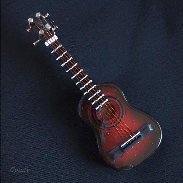 ピンバッジ ミニチュア楽器 ギター｜comfy-shop