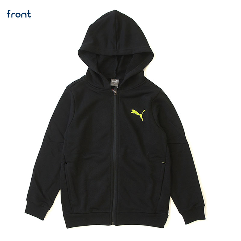 PUMA　プーマ　ノースリーブパーカー　フード付きベスト　緑　XL　スポーツ プーマ（PUMA）（レディース）パーカー ランニング RUN FAVORITE