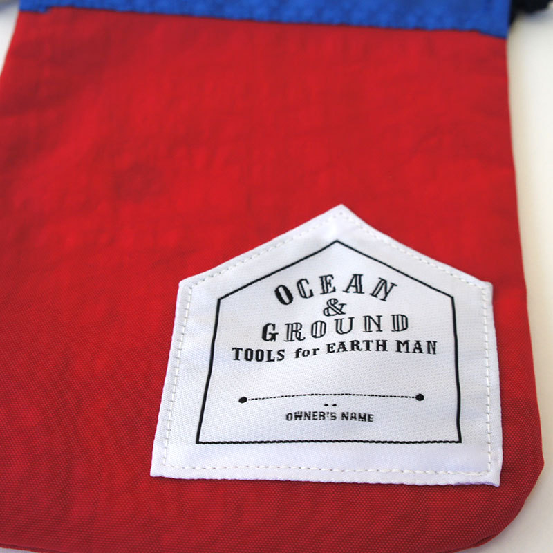 OCEAN&GROUND(オーシャンアンドグラウンド）巾着小【コップ入れ/コップ袋サイズの巾着袋/幼稚園/通園グッズ/入学準備】
