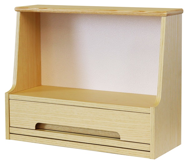 ミニ仏壇 コンパクト 天然木 完成品 省スペース 桐材 アッシュ材 Ayase アヤセ インテリア 木製 おしゃれ 引き出し ナチュラル 仏具 遺影 小さい ミニサイズ | ブランド登録なし | 02