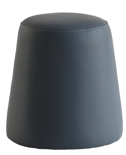 オフィススツール PUレザー ブラック キャメル グレー 丸椅子 シンプルモダン 完成品 腰掛け おしゃれ 高級感 かっこいい 北欧 モダン リビング ラウンド 丸型 | ブランド登録なし | 01