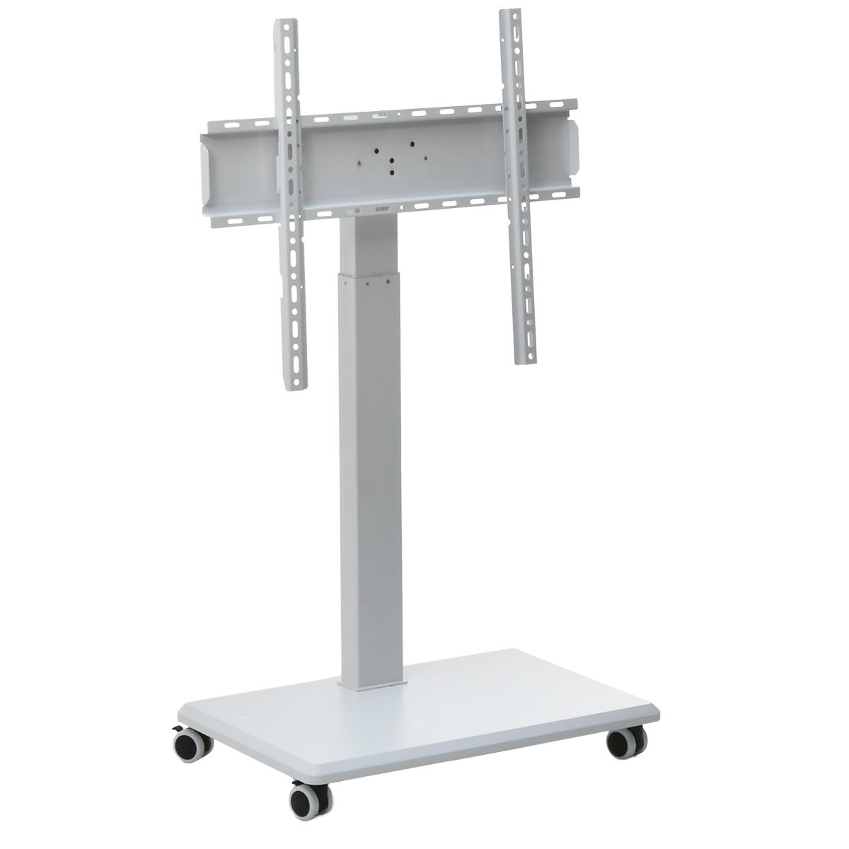 テレビスタンド キャスター付き 42〜65型対応 角度調整 高さ調整 高さ調節 上下首振り 省スペース コンパクト ブラック ホワイト TVスタンド テレビラック テレ | ブランド登録なし | 02