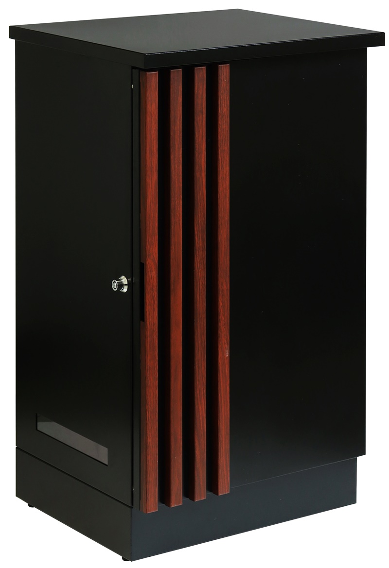 宅配ボックス おしゃれ ブラック ホワイト 木目柄 高級感 一戸建て 一軒家 宅配BOX 鍵付き 施錠 セキュリティー 玄関前 本体完成品 再配達防止 | ブランド登録なし | 01