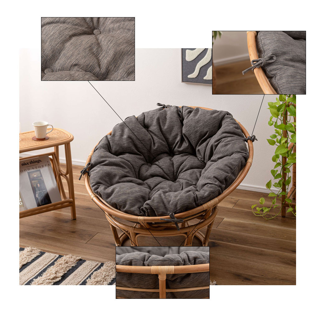 東谷 Nest サークルチェア アジアン家具 1P ソファ ラタン チェア