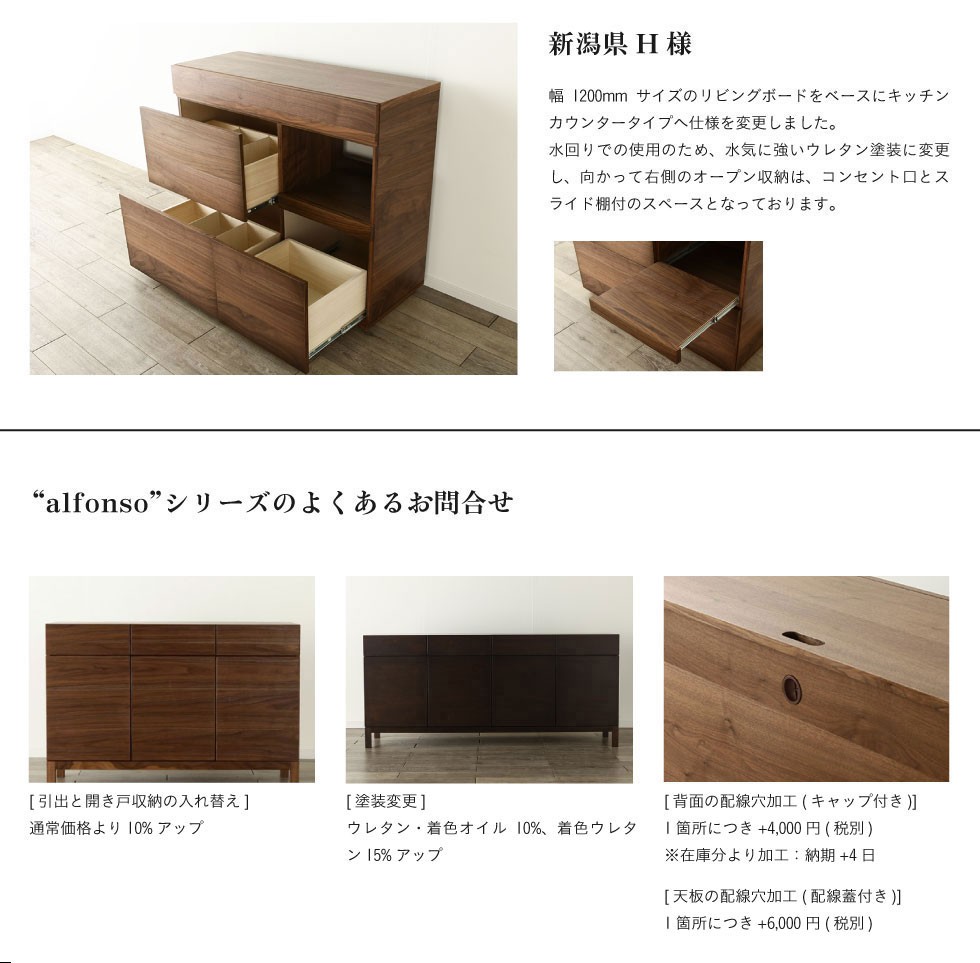 キャビネット alfonso アルフォンゾ