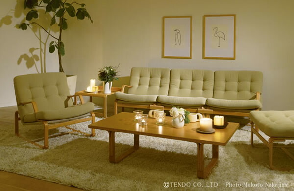 Mathsson Series 天童木工 M-0251IT-NT 幅120cm リビングテーブル