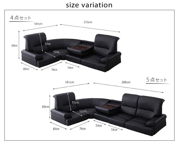 新品　フロアコーナーソファ　4点セット　1Pｘ3　コーナー　ブラックファブリック フロアコーナーソファー L字 安い 格安 激安 おしゃれ おすすめ 人気