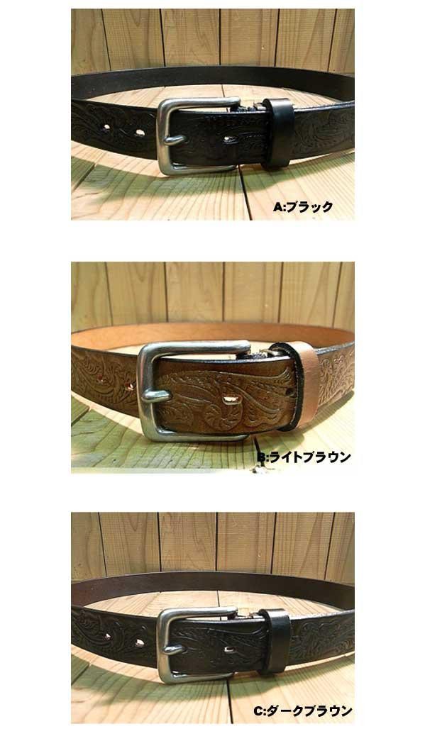 ジェームズ　新品未使用 RRL 唐草柄ベルト 34inch ジェームズ様専用 新品未使用 RRL 唐草柄ベルト 34inch