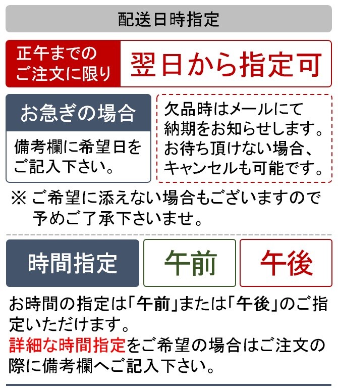 配達日時指定関連