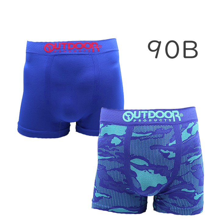 OUTDOOR PRODUCTS NEW OUTDOOR 成型 ボクサーパンツ メンズ 2枚