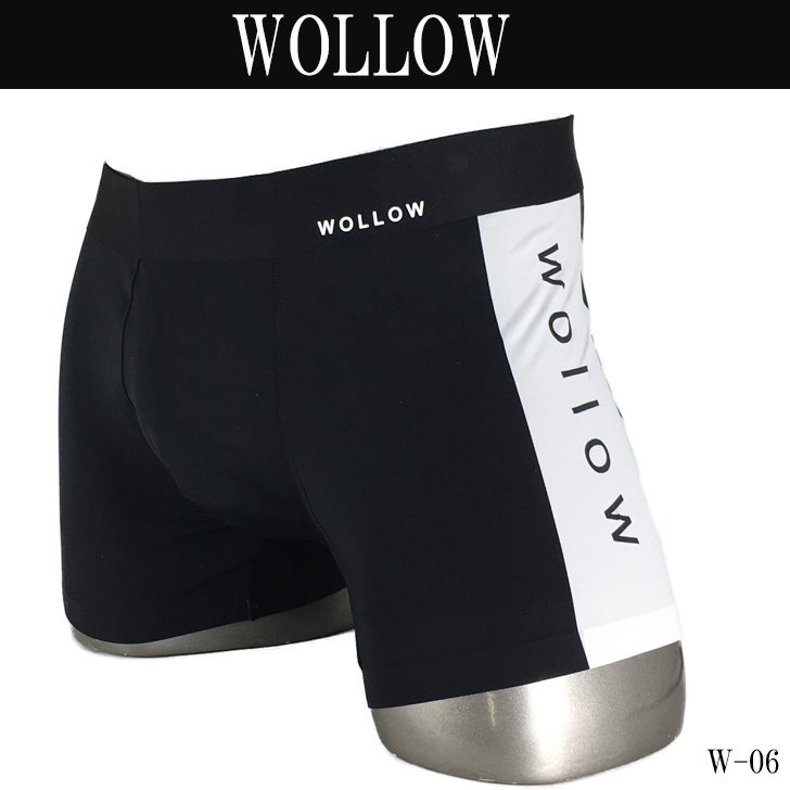 【WOLLOWワロー】W-06メンズボクサーパンツ　速乾履き心地重視ボクサー｜complete-shop