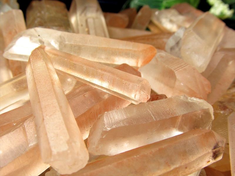 売切り価格 在庫有るだけ タンジェリンクォーツ 単結晶 詰合せ 100g