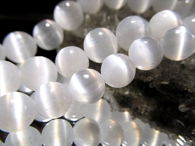 レア品質◇透明感◇大玉◇天然石セレナイトキャッツアイ約14.3ｍｍ 楽天市場】セレナイト キャッツアイセレナイト モロッコ産