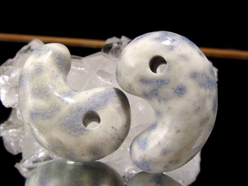 ドラゴンと日本銘石のオルゴナイト【フェアリースキンサファイア】 ドラゴンと日本銘石のオルゴナイト【フェアリースキンサファイア】