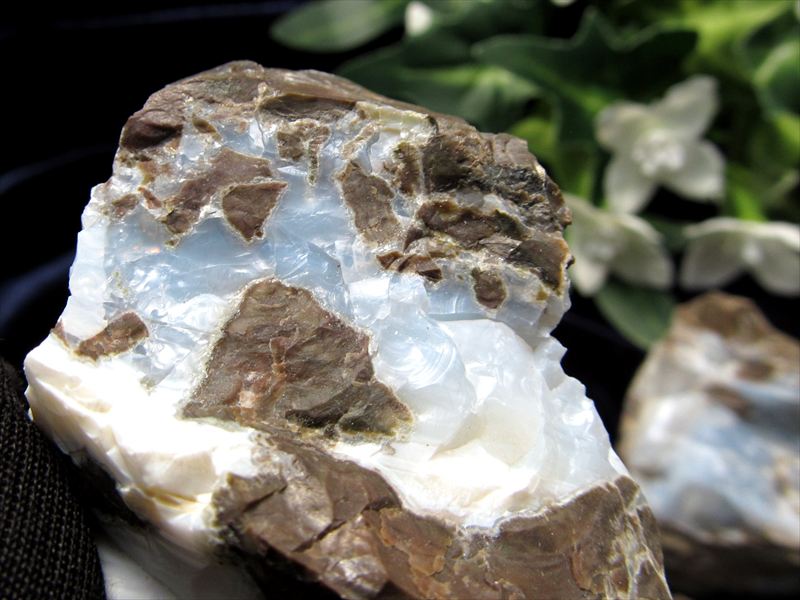 希少 国産原石 ブルーオパール 原石 1個売り 重さ約30g-50g スカイ