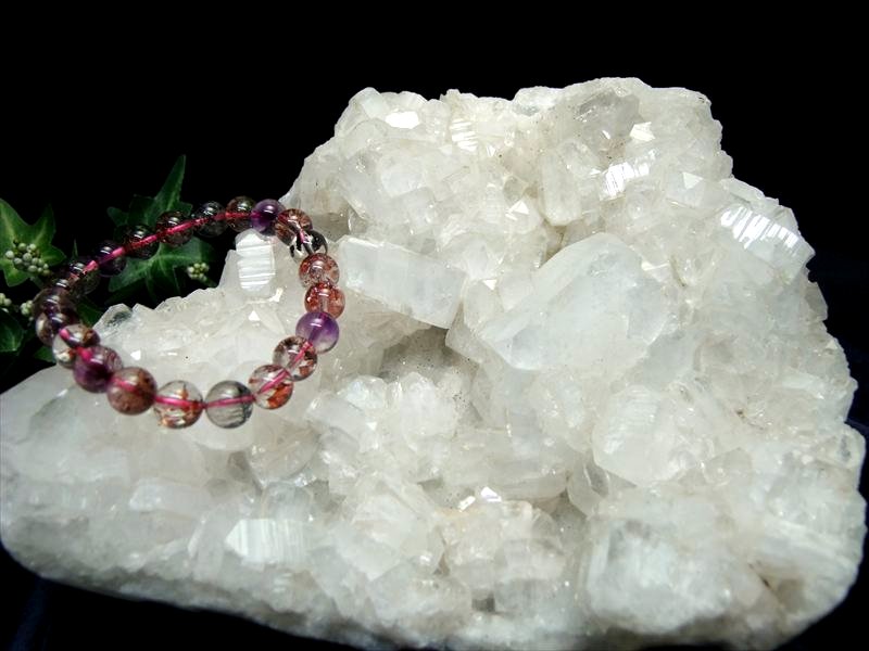 特大サイズ 極上品質入荷 アポフィライト 魚眼石 クラスター原石 最