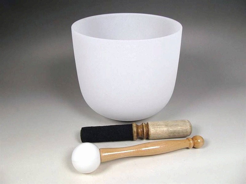 クリスタルボウル 10インチ（日本製 鹿革マレット付き）シンギングボウル クリスタルボウル 10インチ（日本製 鹿革マレット付き）シンギング
