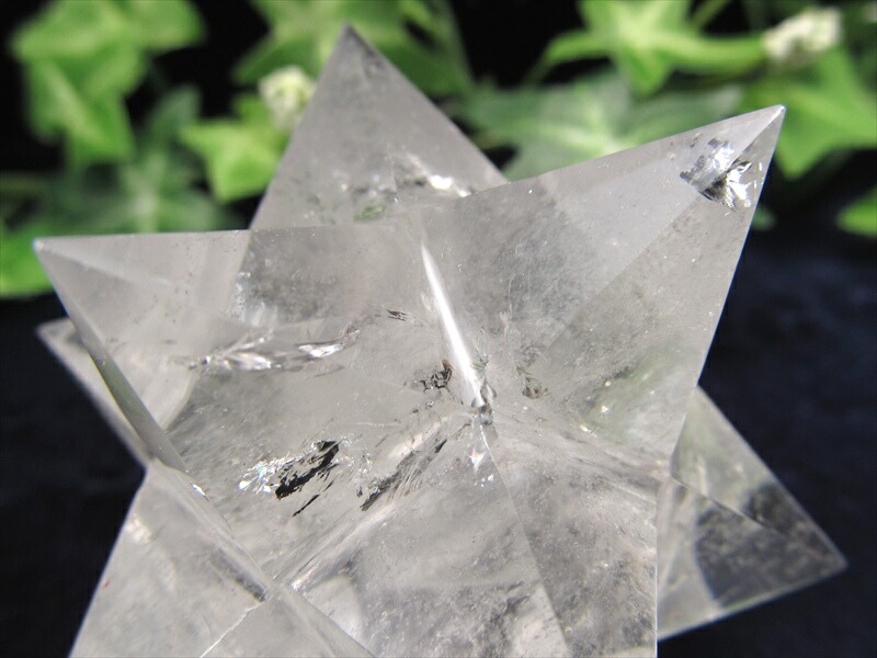 超希少レムリアンシード贅沢使用 水晶 アステロイド 小星型12面体 置物