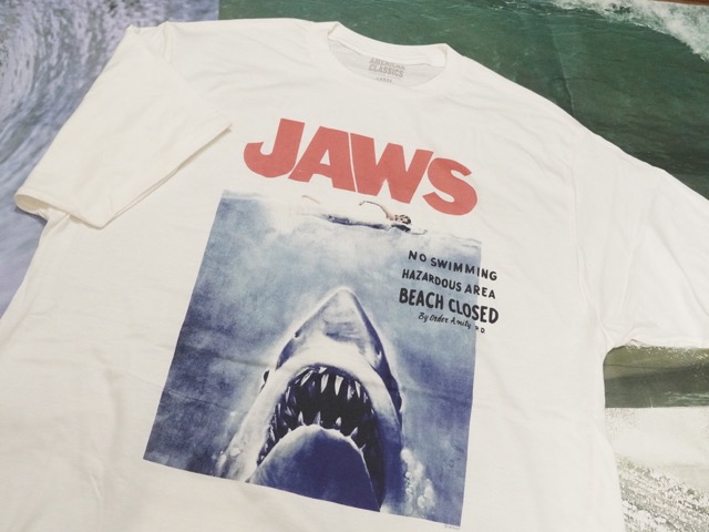 JAWS SHORT SLEEVE T-SHIRTS [NO SWIMMING] [ムービー/映画