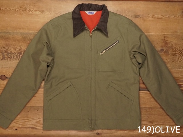 SUGAR CANE CANVAS PADDED WORK JACKET [SC15401] / シュガーケーン