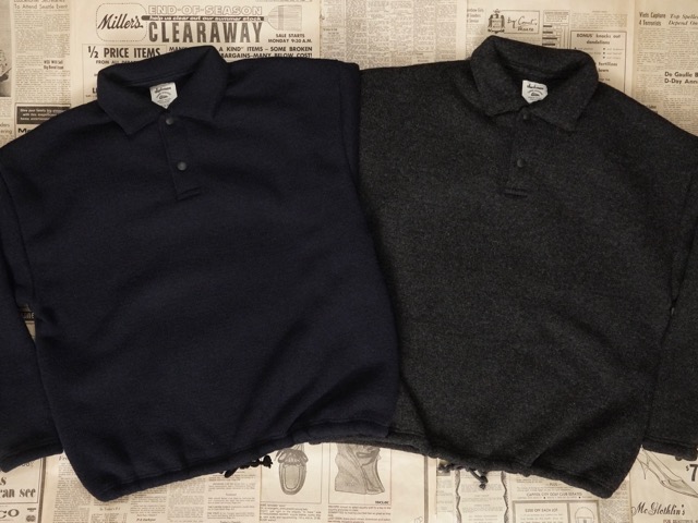 Jackman（ジャックマン） : WOOL HIMO POLO 