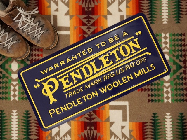 PENDLETON（ペンドルトン） : SIGNBOARD / ペンドルトン サインボード