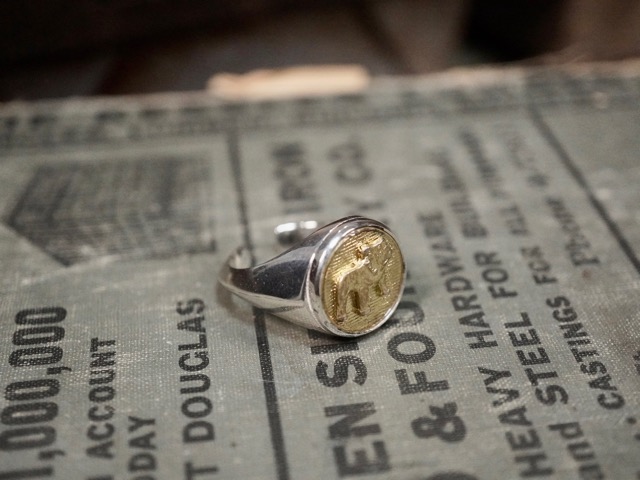 Button Works（ボタンワークス） : VINTAGE MACK TRUCK EUB RING