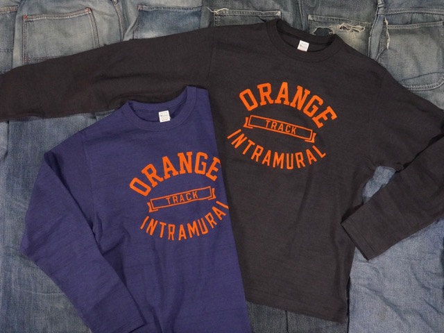 WAREHOUSE（ウエアハウス） : Lot 5906 L/S T-SHIRTS “ORANGE