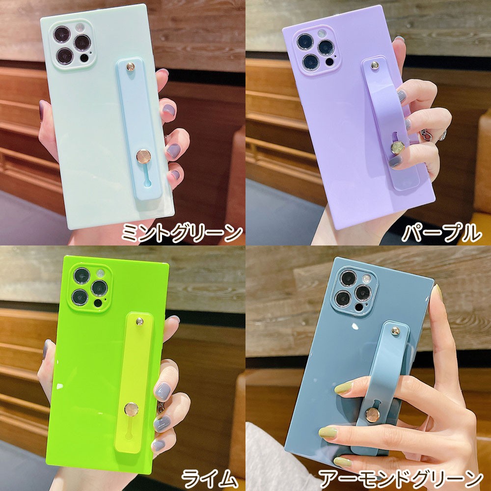 iPhone13 ケース リング付き パステル iPhone SE 第3世代 第2