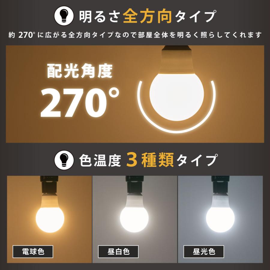 Confis LED電球 【A60 40形 1点】密閉器具対応 一般電球 電球 照明 40W